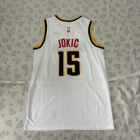NBA Denver Nuggets Nike Association Swingman Nikola Jokić #15 Jersey - Picture 6 of 6